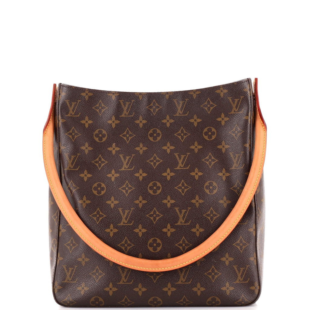 "Louis Vuitton Looping Handbag Monogram Canvas GM"