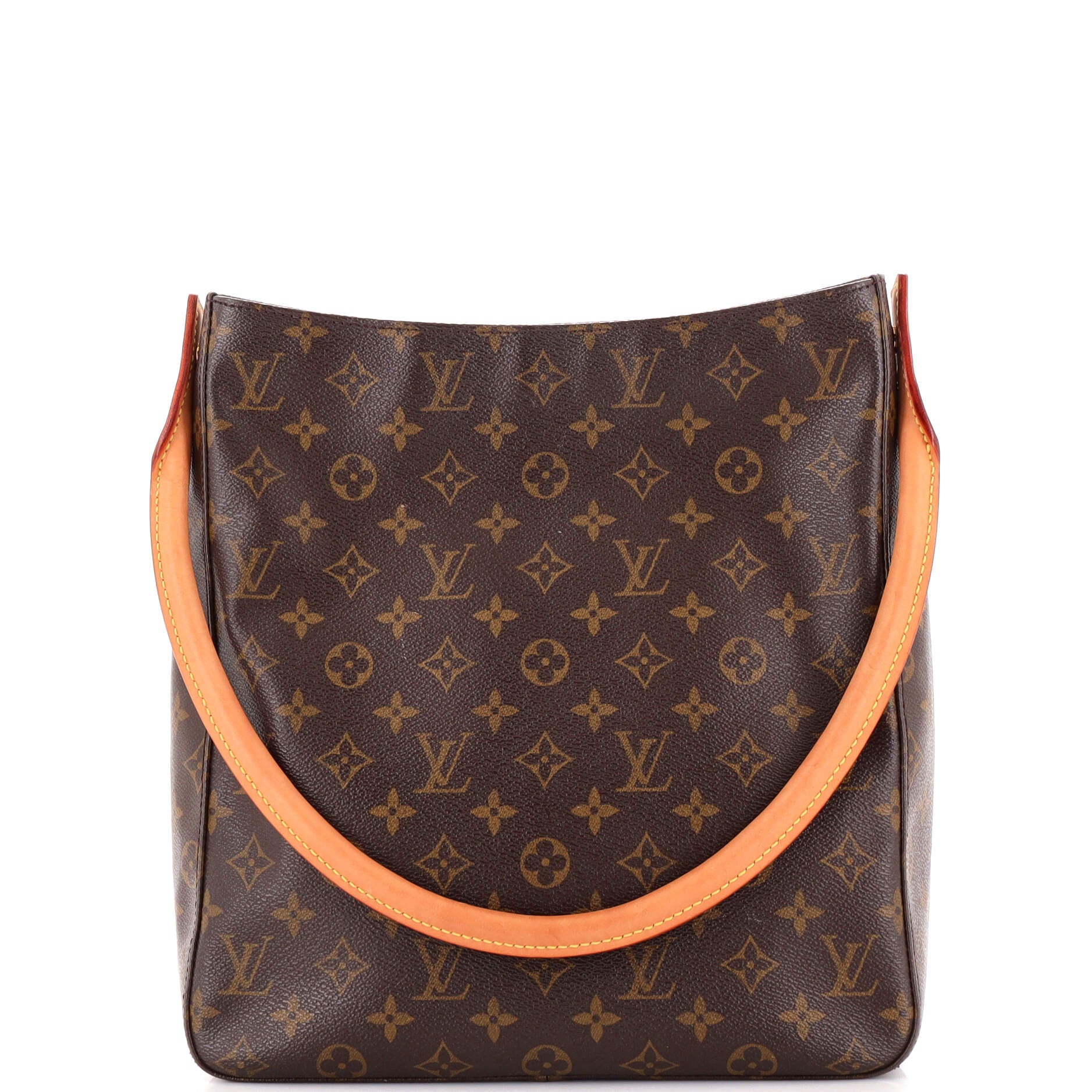 "Louis Vuitton Looping Handbag Monogram Canvas GM"