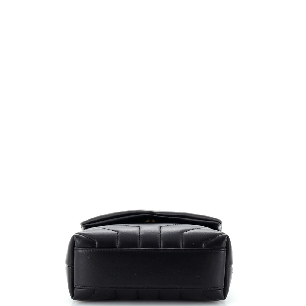 Saint Laurent Loulou Shoulder Bag Matelasse Chevron Leather Toy