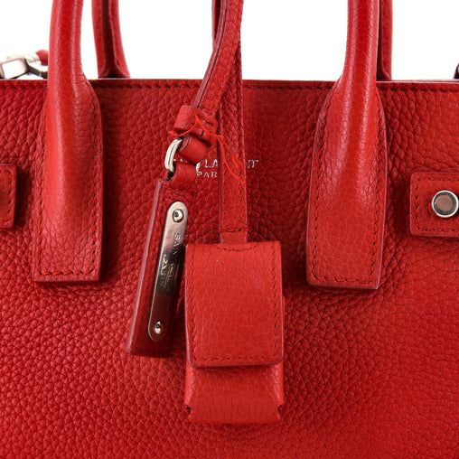 Saint Laurent Sac de Jour Souple Bag Leather Nano