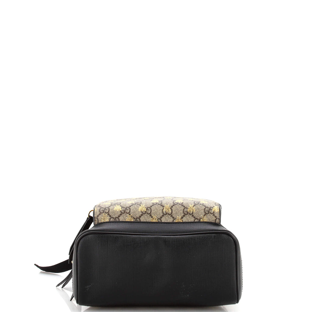 Gucci Zip Pocket Backpack Printed GG Coated Canvas Small