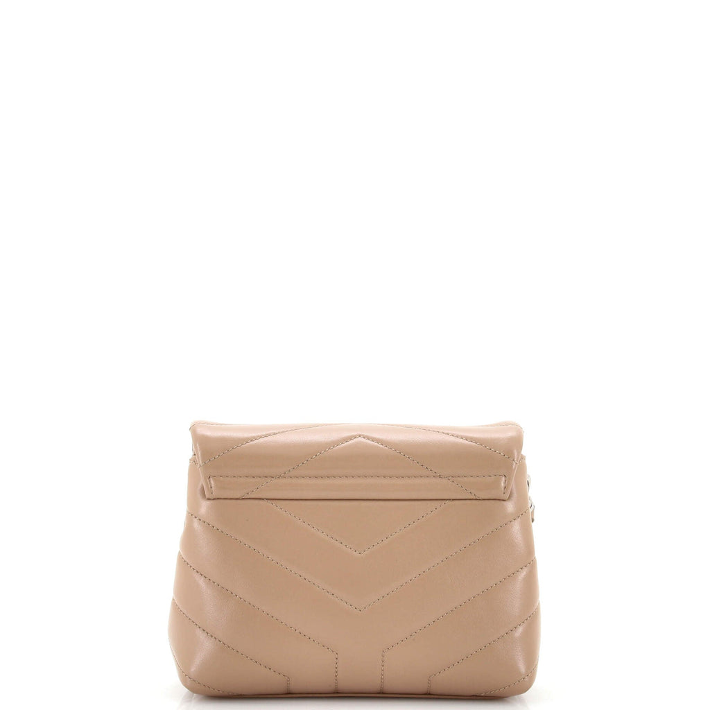 Saint Laurent Loulou Shoulder Bag Matelasse Chevron Leather Toy