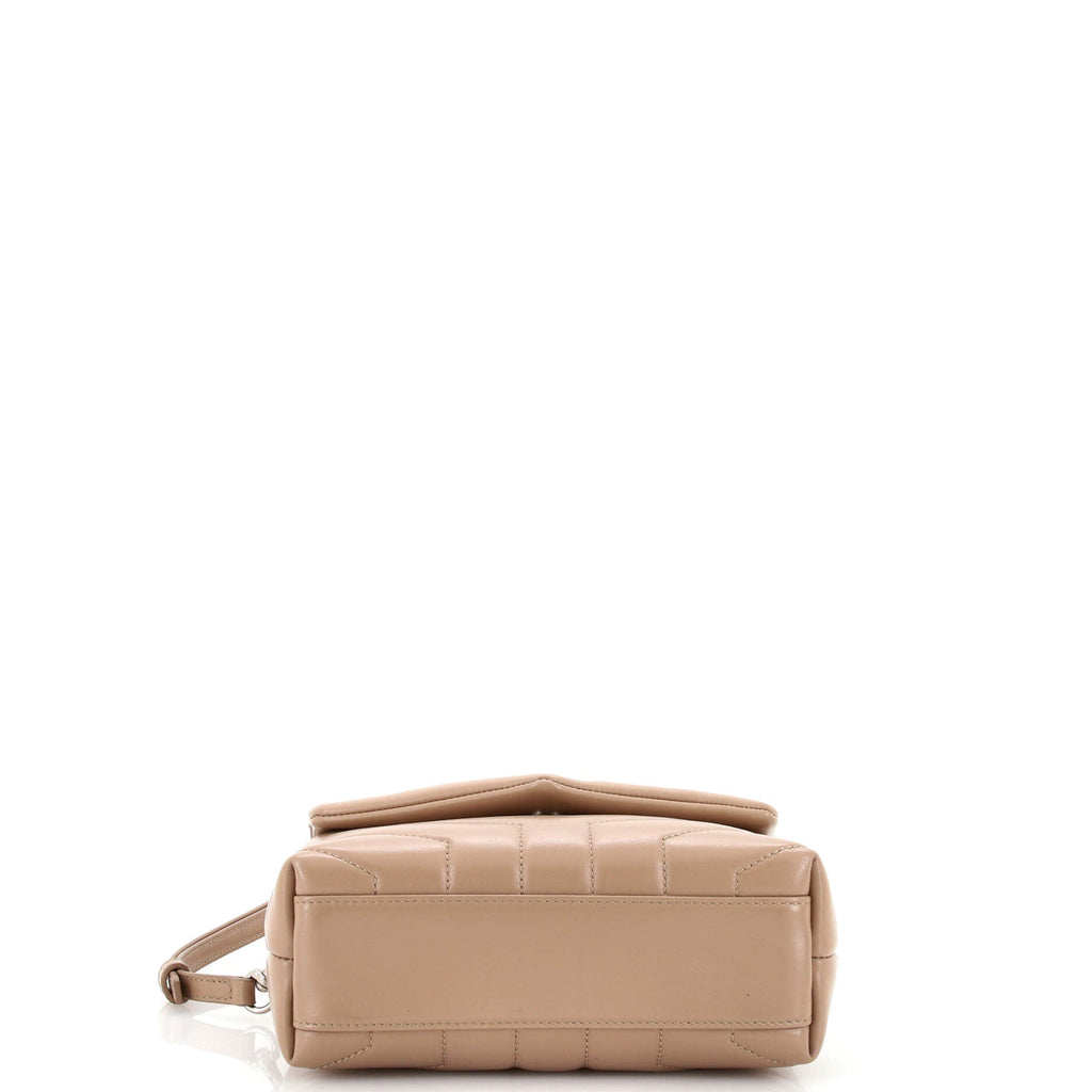 Saint Laurent Loulou Shoulder Bag Matelasse Chevron Leather Toy