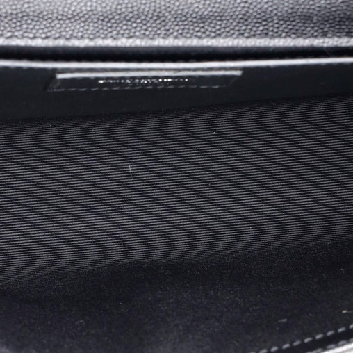 Saint Laurent Classic Monogram Tassel Crossbody Bag Grainy Leather Medium