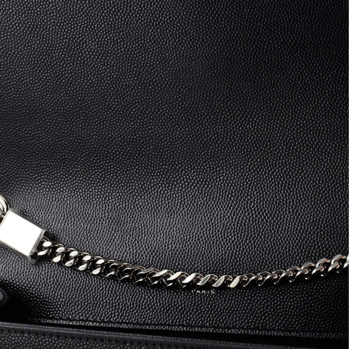 Saint Laurent Classic Monogram Tassel Crossbody Bag Grainy Leather Medium