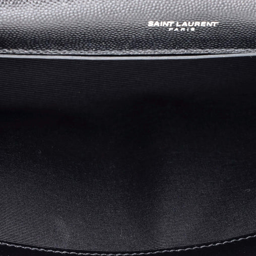 Saint Laurent Classic Monogram Tassel Crossbody Bag Grainy Leather Medium