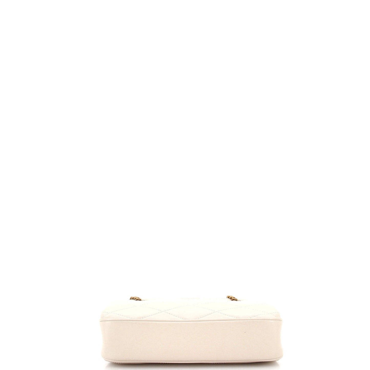 Saint Laurent Melody Chain Shoulder Bag Quilted Leather Small