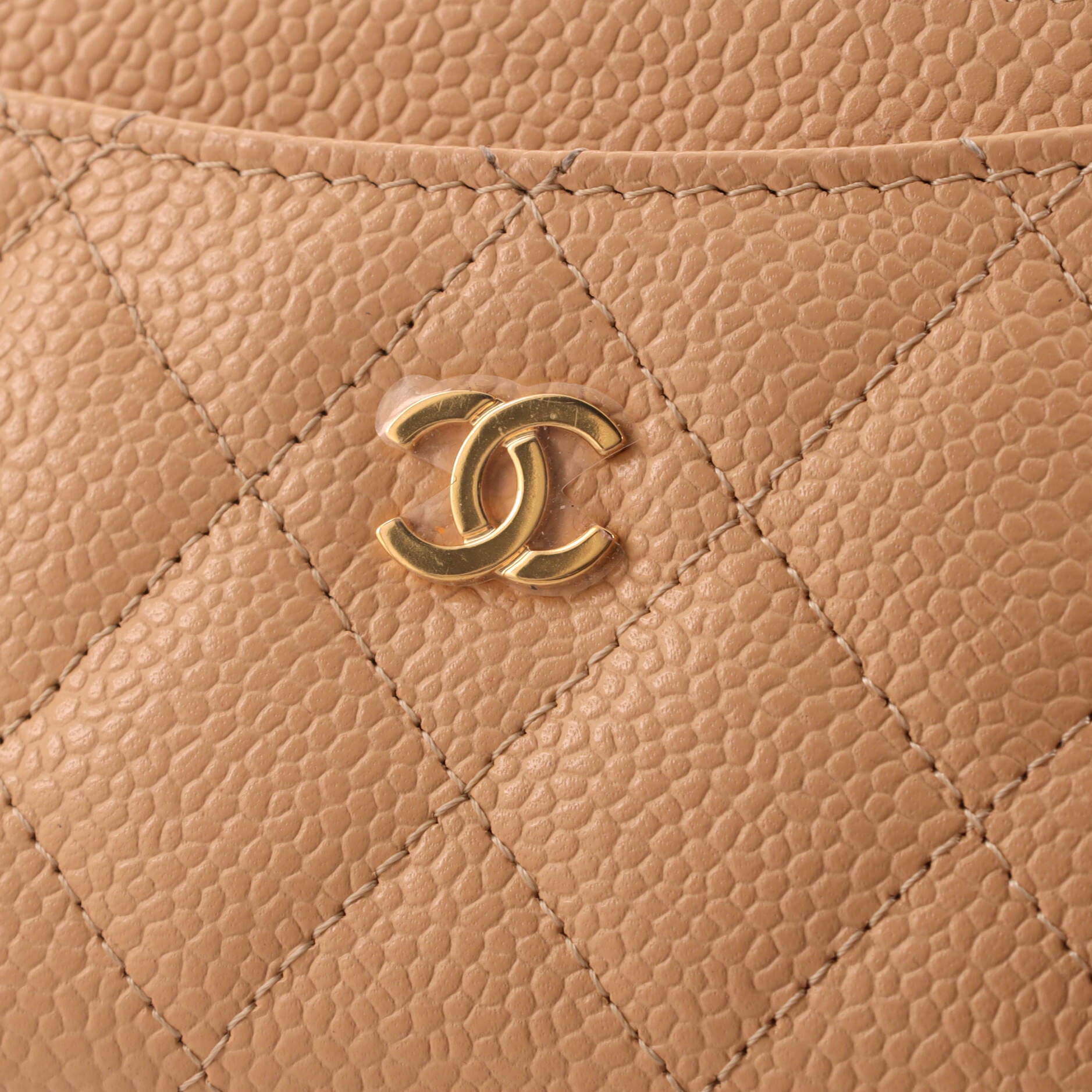 Chanel Classic Card Holder Quilted Caviar