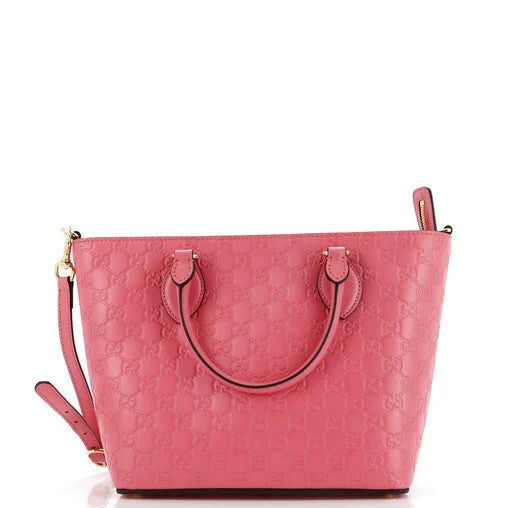 Gucci Signature Convertible Tote Guccissima Leather Medium