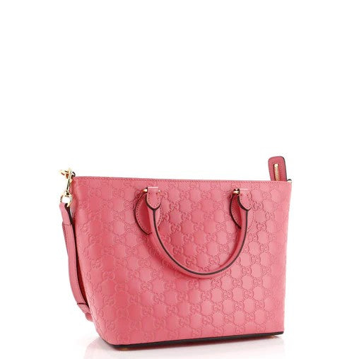 Gucci Signature Convertible Tote Guccissima Leather Medium