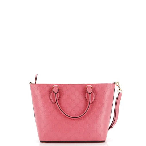 Gucci Signature Convertible Tote Guccissima Leather Medium