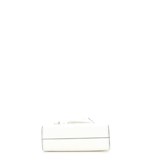 Prada Lux Embossed Logo Tote Saffiano Leather Small