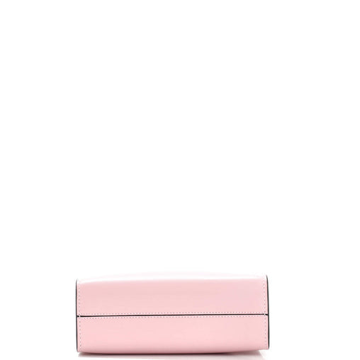 Prada Logo Drill Tote Leather Mini