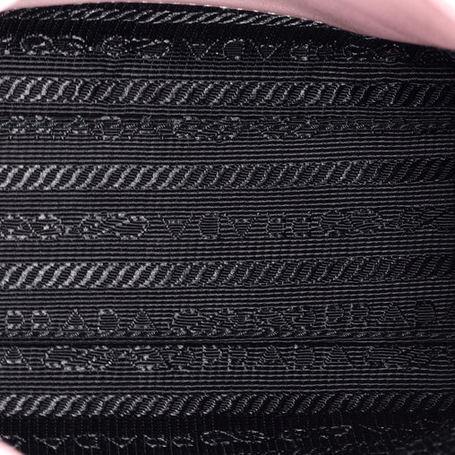 Prada Logo Drill Tote Leather Mini