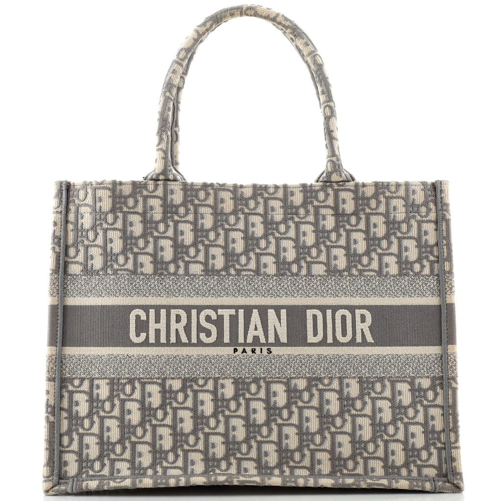 Christian Dior Book Tote Oblique Canvas Medium
