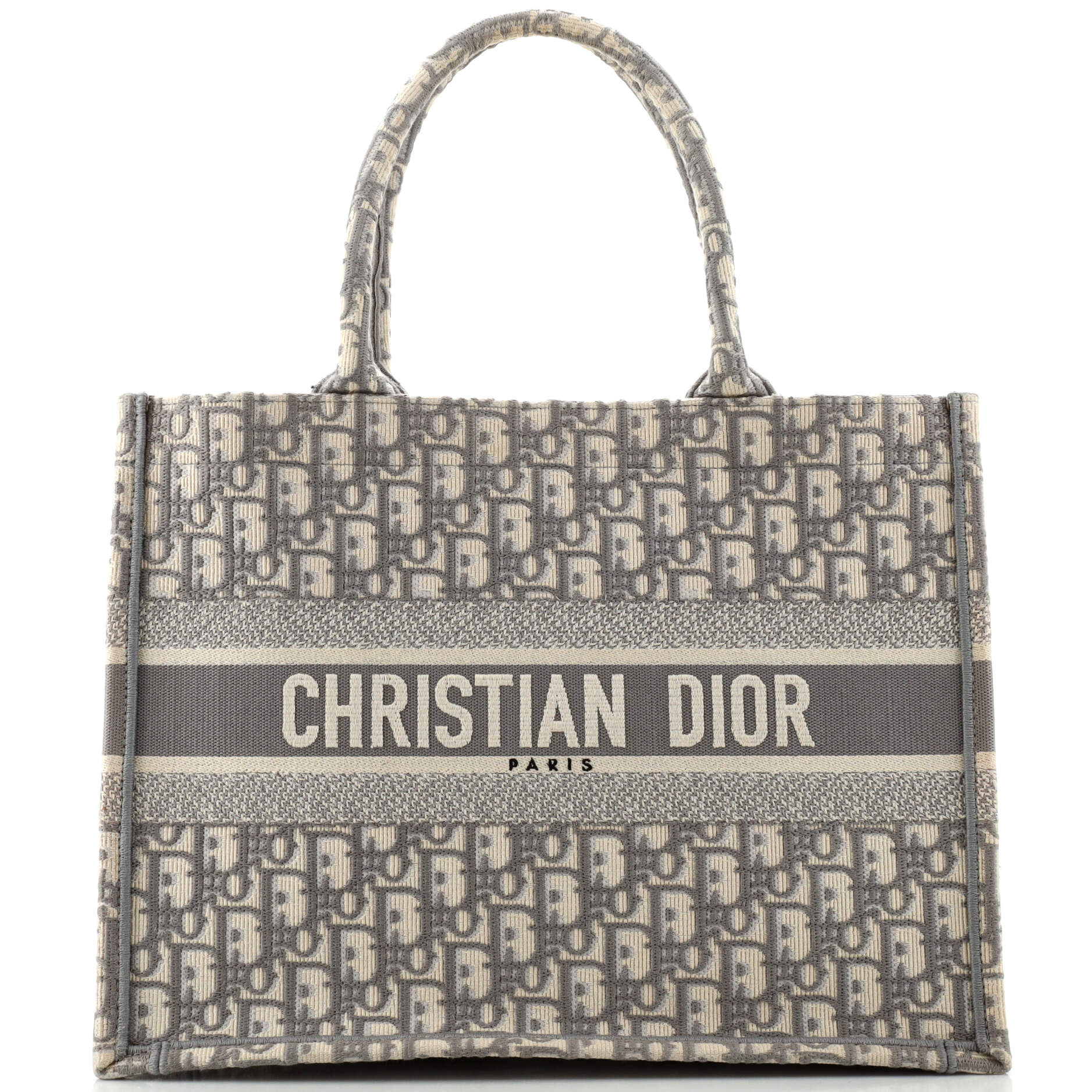 Christian Dior Book Tote Oblique Canvas Medium