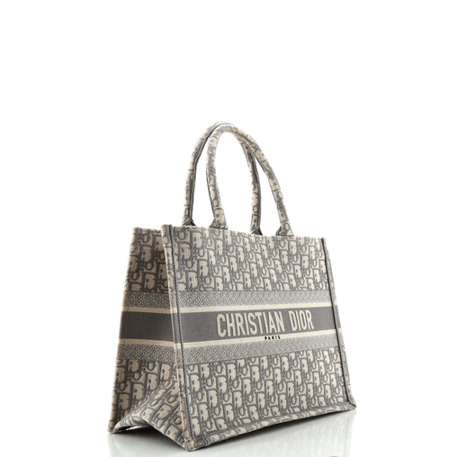 Christian Dior Book Tote Oblique Canvas Medium