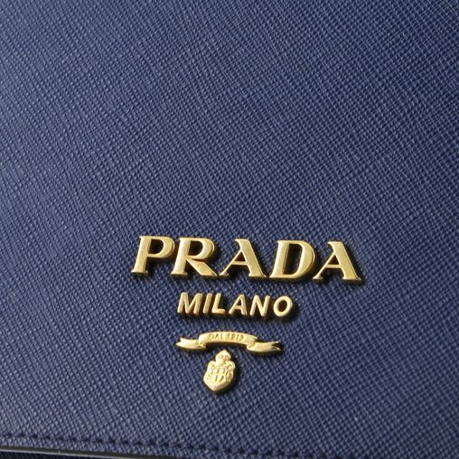 Prada Chain Flap Bag Saffiano Leather Small