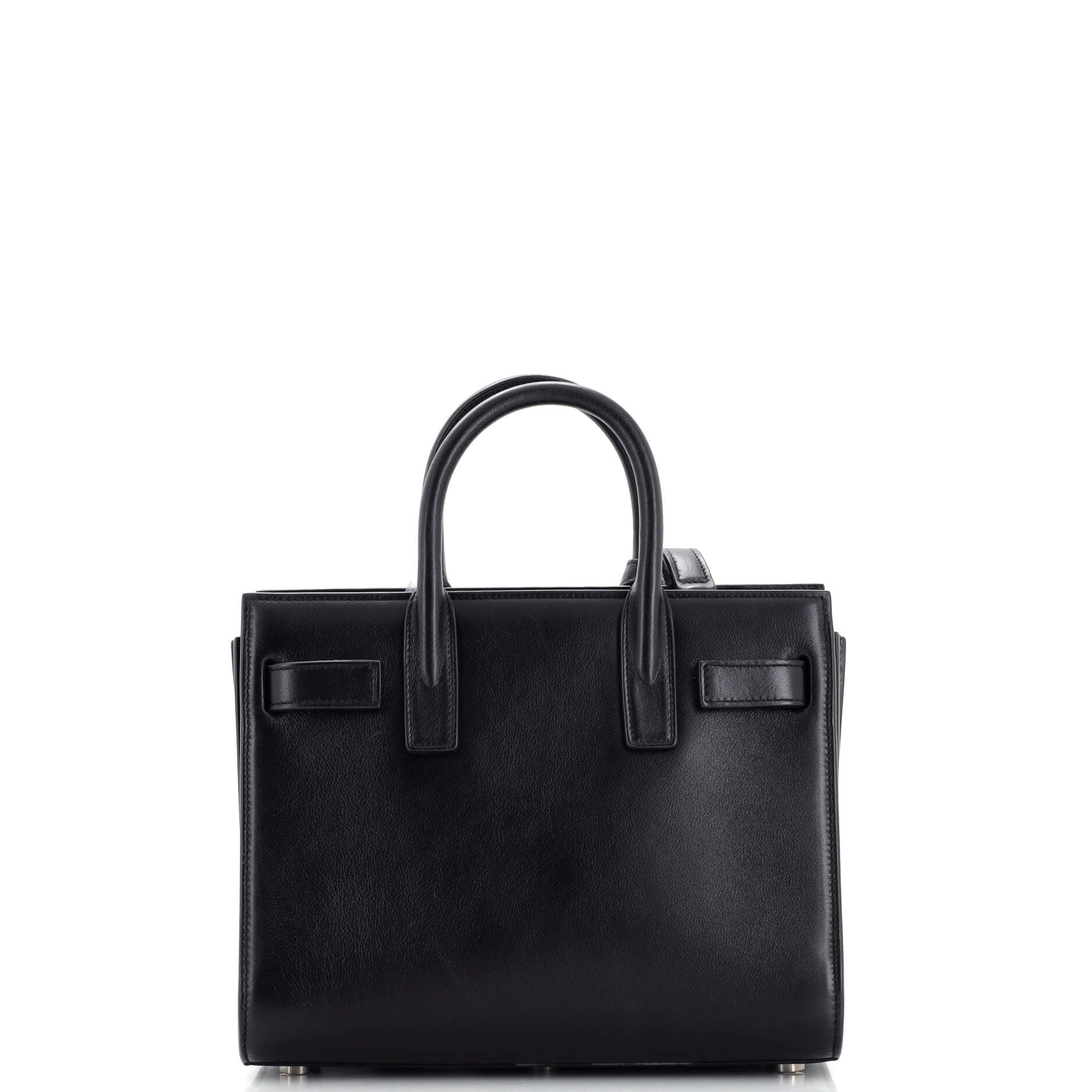 Saint Laurent Sac de Jour Bag Crystal Embellished Leather Nano