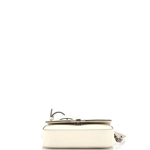 Gucci Petite GG Flap Shoulder Bag Leather Small