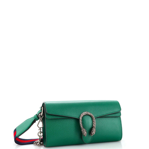 Gucci Dionysus East-West Flap Bag Leather Small