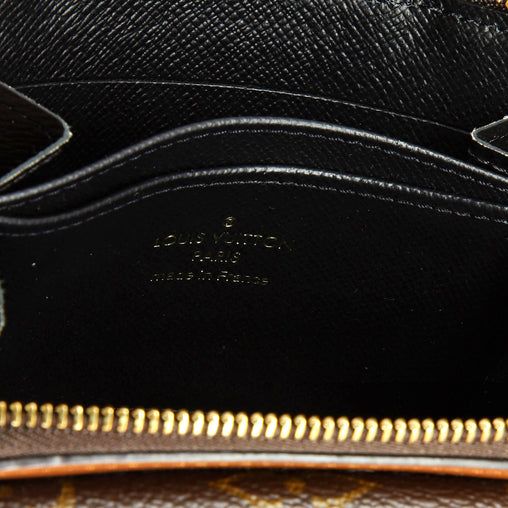 Louis Vuitton Dauphine Chain Wallet Reverse Monogram Canvas Small