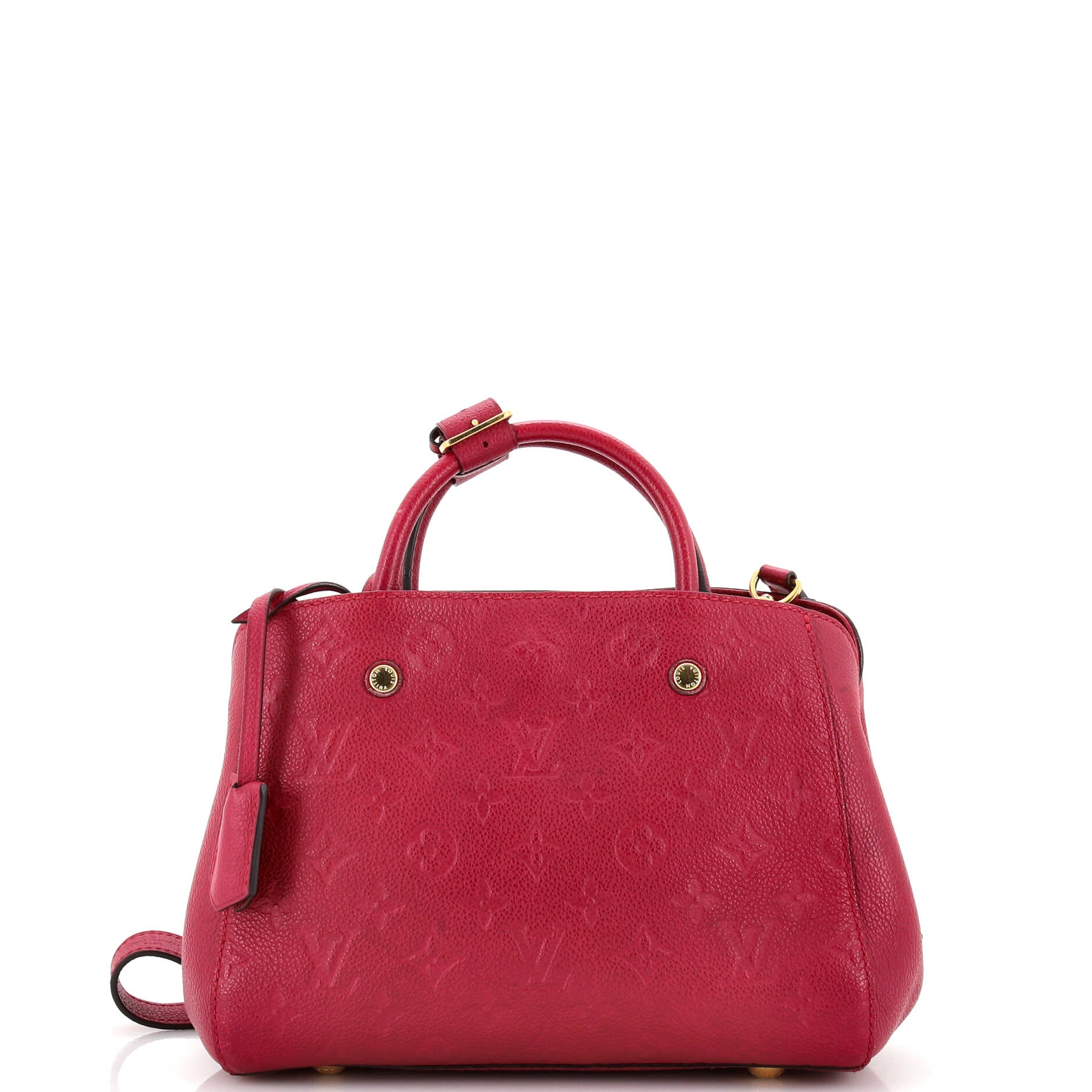 Louis Vuitton Montaigne Handbag Monogram Empreinte Leather BB