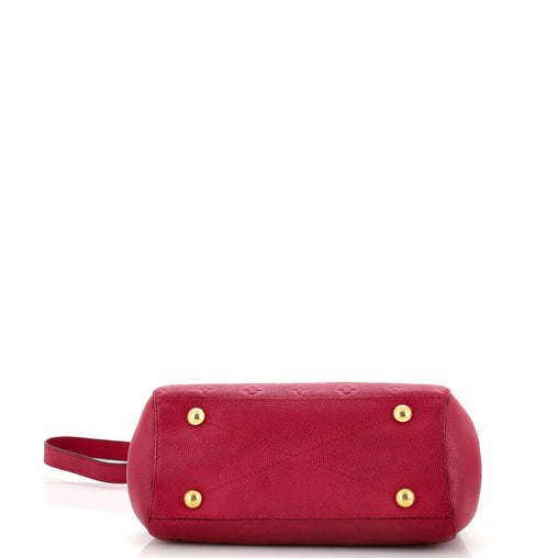 Louis Vuitton Montaigne Handbag Monogram Empreinte Leather BB