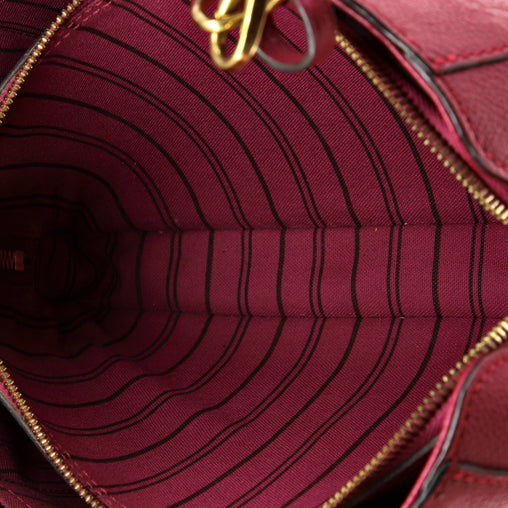 Louis Vuitton Montaigne Handbag Monogram Empreinte Leather BB