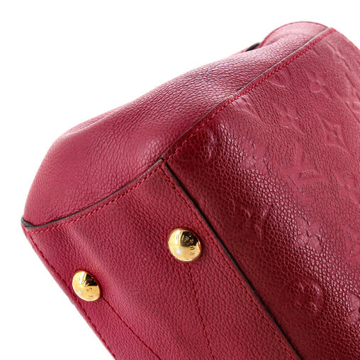 Louis Vuitton Montaigne Handbag Monogram Empreinte Leather BB