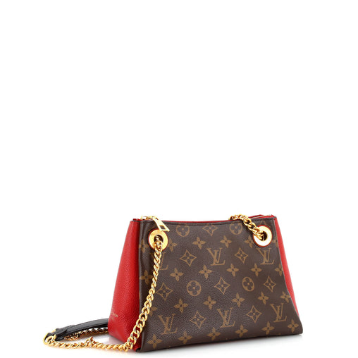 Louis Vuitton Surene Handbag Monogram Canvas with Leather BB
