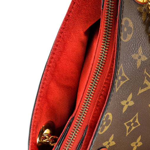 Louis Vuitton Surene Handbag Monogram Canvas with Leather BB