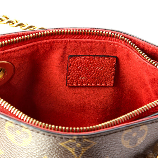 Louis Vuitton Surene Handbag Monogram Canvas with Leather BB