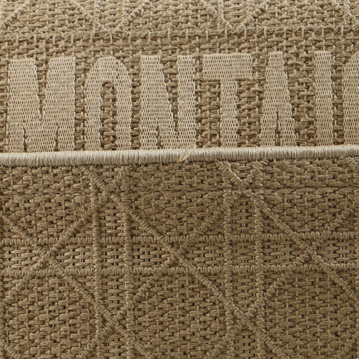 Christian Dior Caro Bag Cannage Quilt Canvas Medium