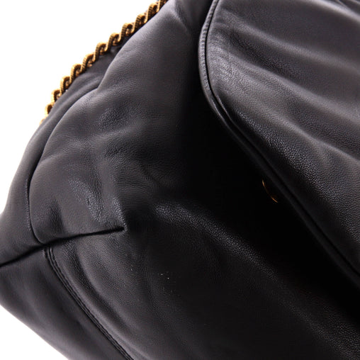 Dolce & Gabbana Devotion Soft Flap Shoulder Bag Leather Large