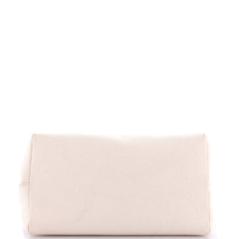 Celine Horizontal Cabas Tote Canvas with Leather Small