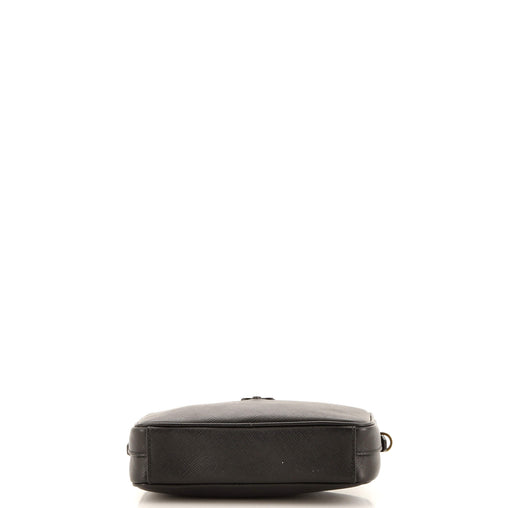 Prada Monochrome Camera Bag Saffiano Leather Small