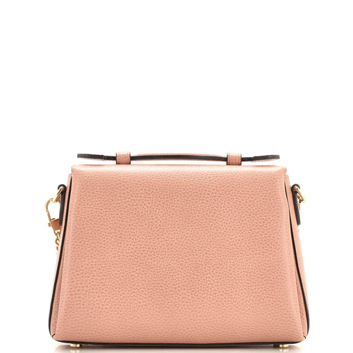 Gucci Interlocking Top Handle Bag Leather Small