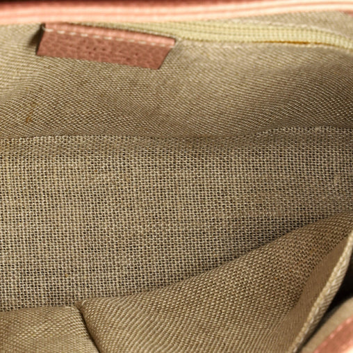 Gucci Interlocking Top Handle Bag Leather Small