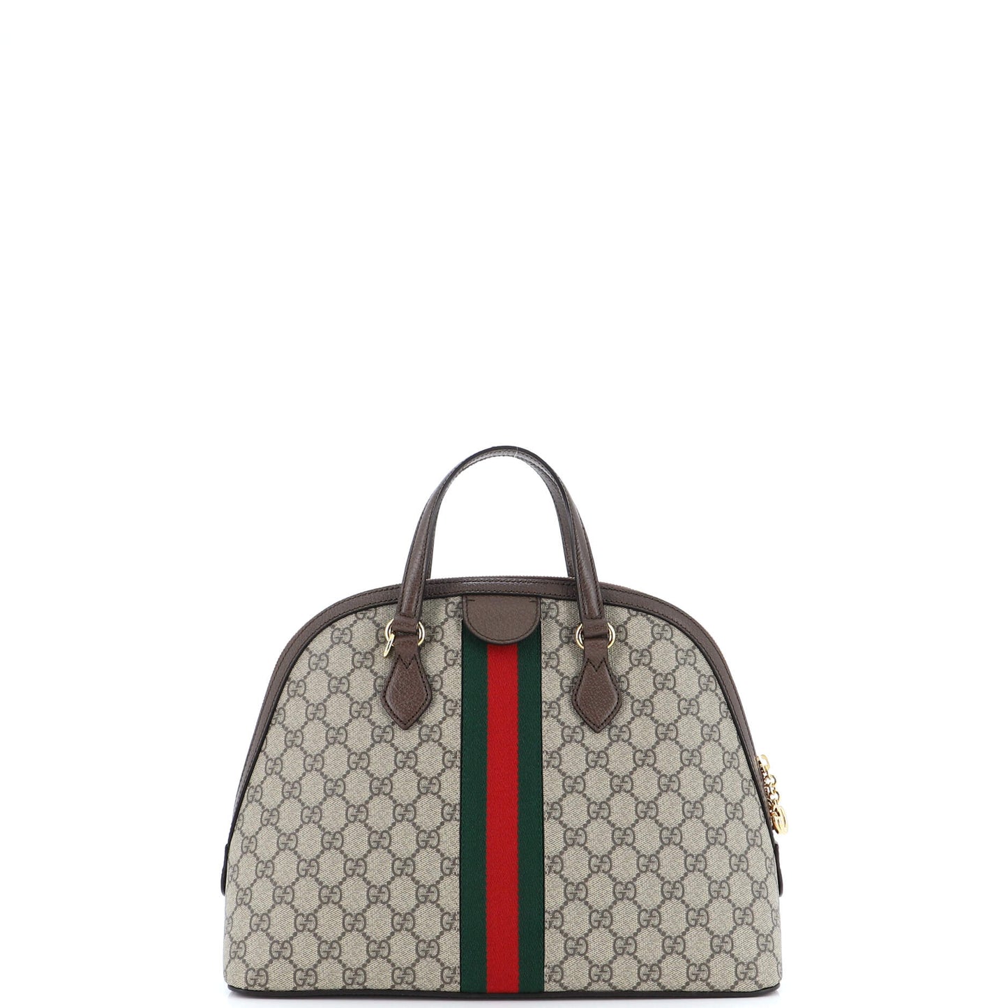 Gucci Ophidia Dome Top Handle Bag GG Coated Canvas Medium