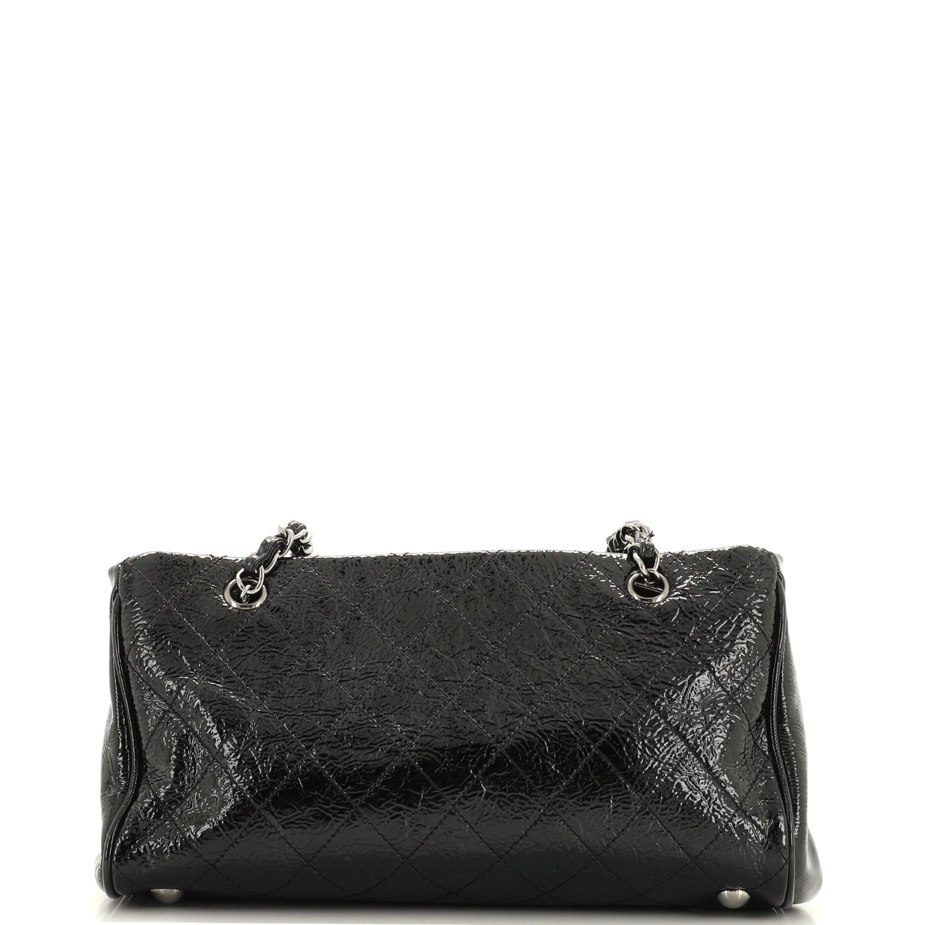 Chanel Ritz Flap Bag Quilted Patent Small
