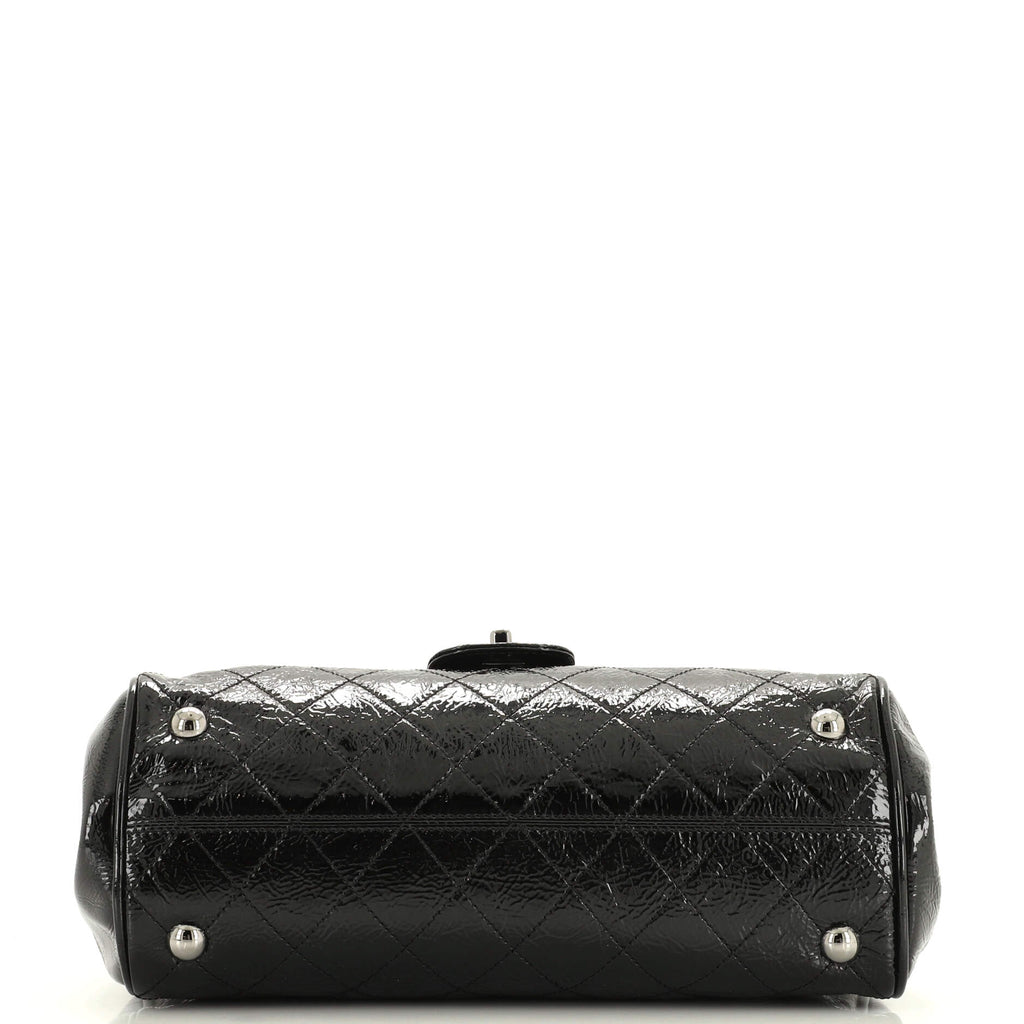 Chanel Ritz Flap Bag Quilted Patent Small