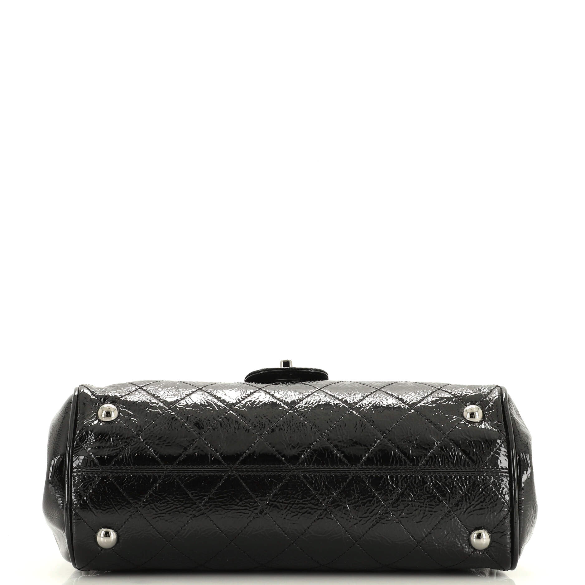 Chanel Ritz Flap Bag Quilted Patent Small