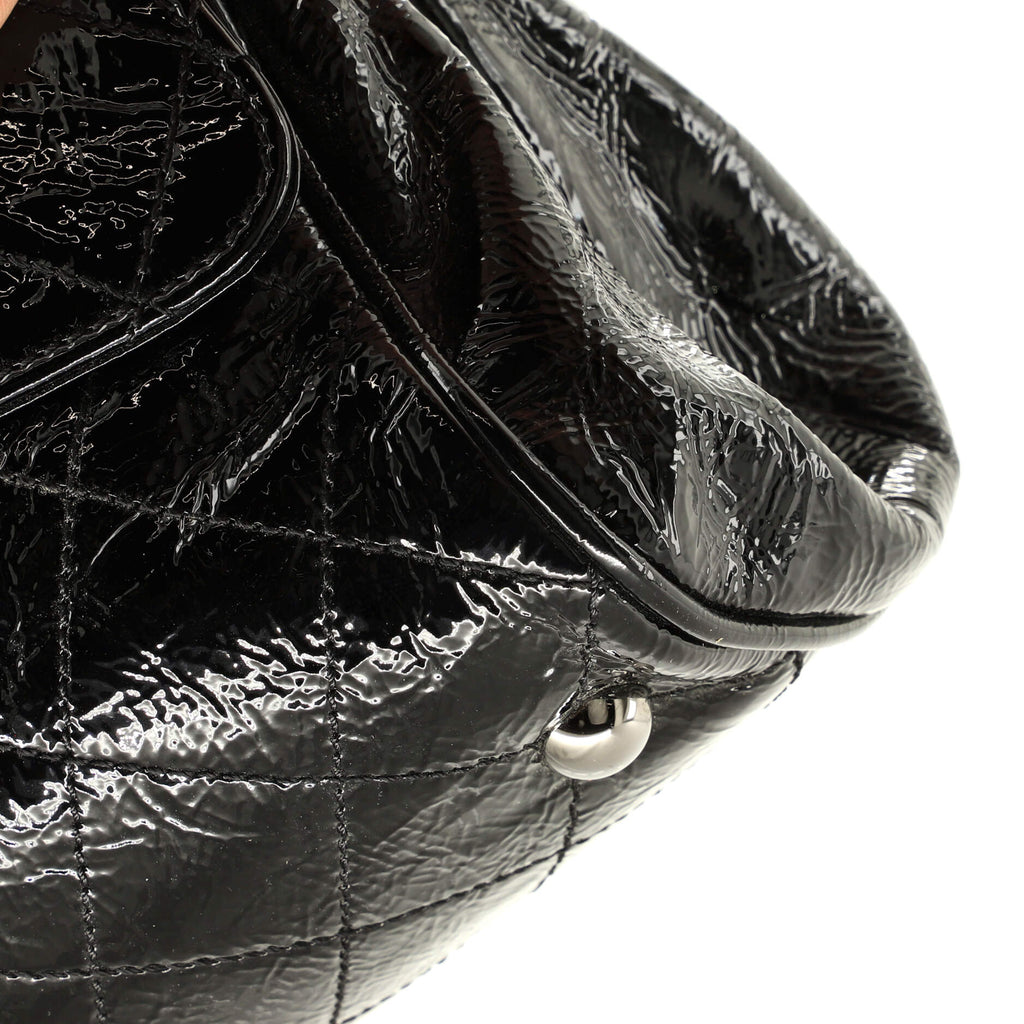 Chanel Ritz Flap Bag Quilted Patent Small