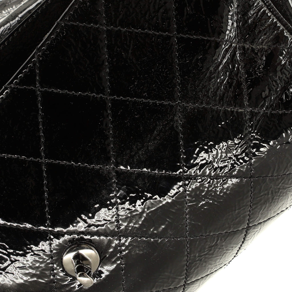 Chanel Ritz Flap Bag Quilted Patent Small