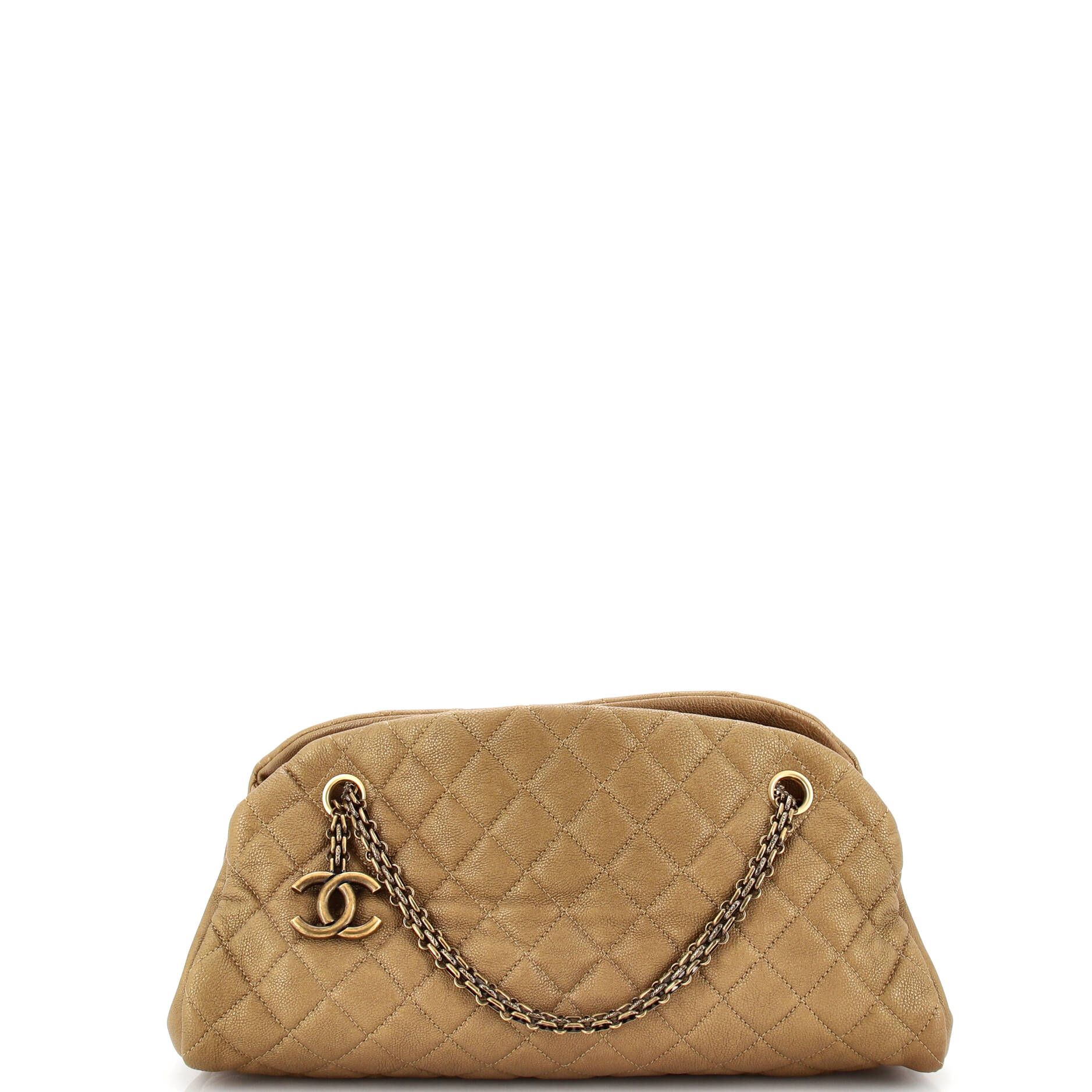 Chanel Just Mademoiselle Bag Quilted Calfskin Small