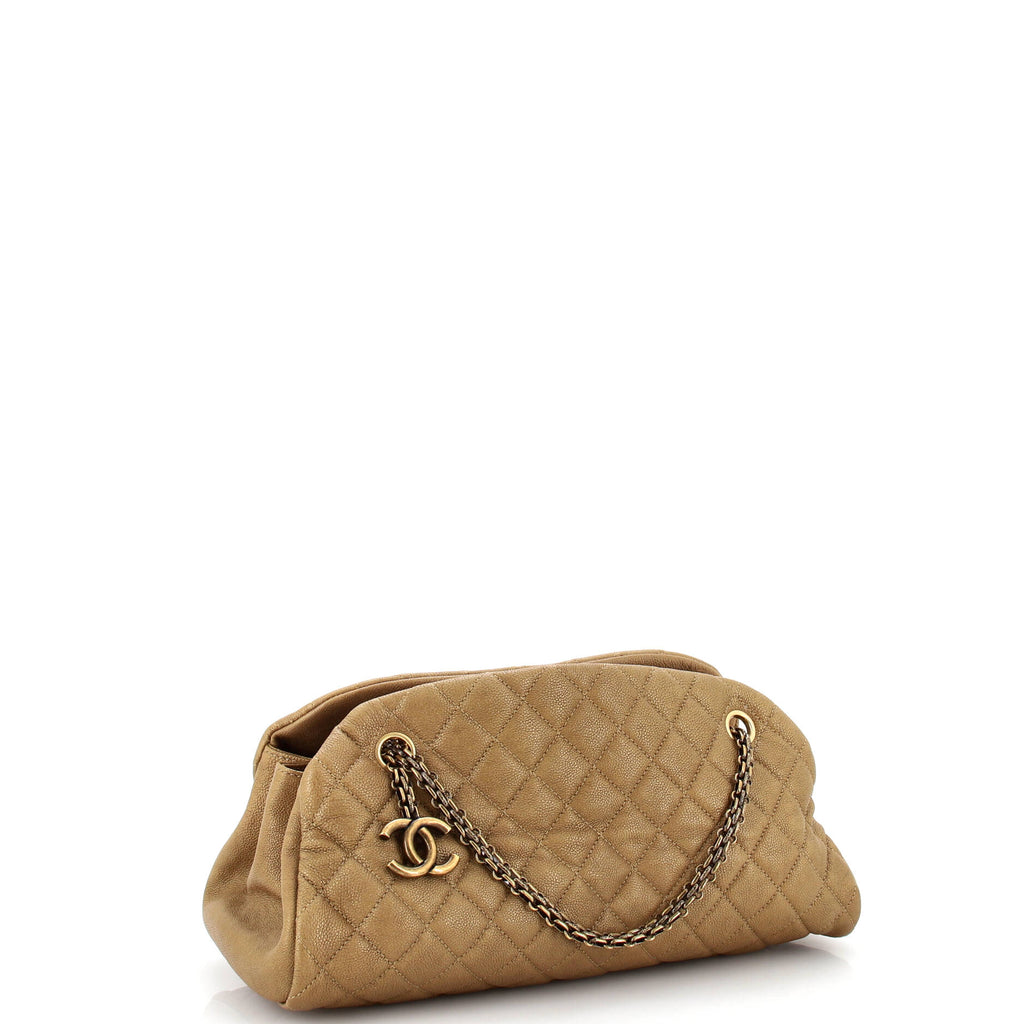 Chanel Just Mademoiselle Bag Quilted Calfskin Small