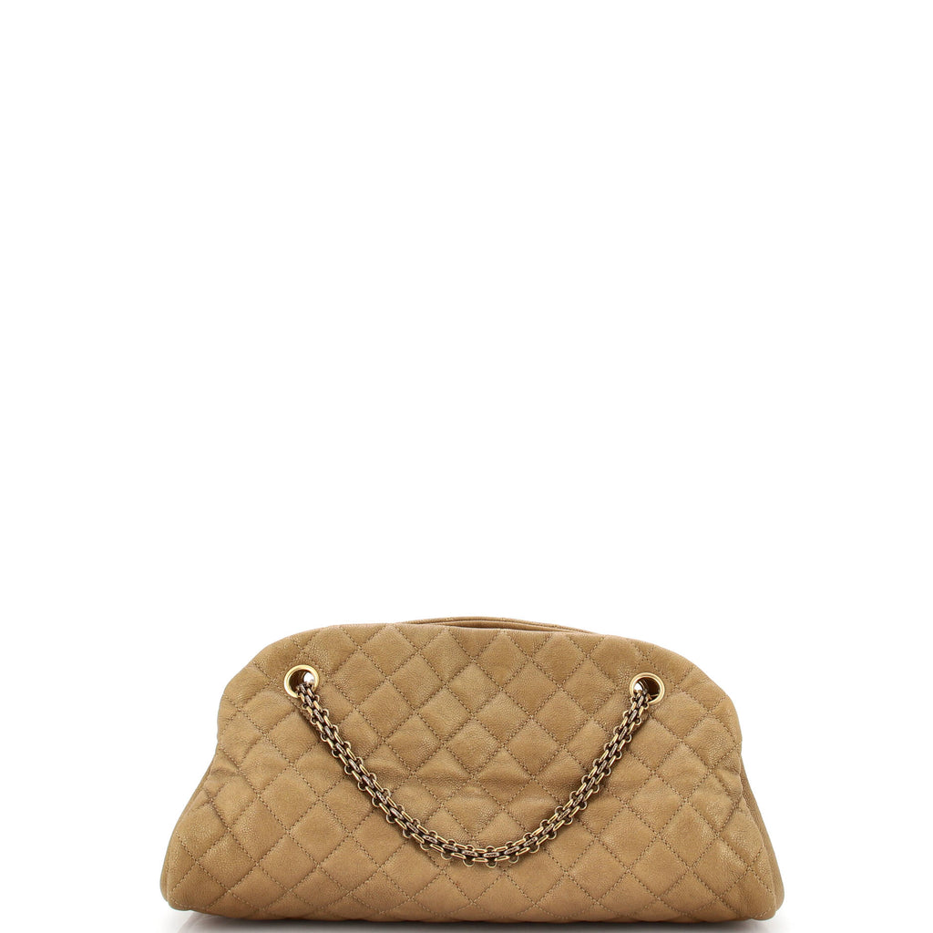 Chanel Just Mademoiselle Bag Quilted Calfskin Small