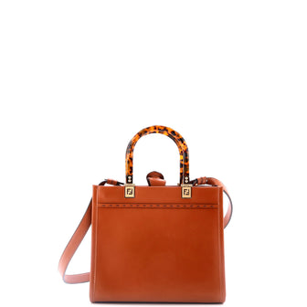 Fendi Sunshine Shopper Tote Leather Small