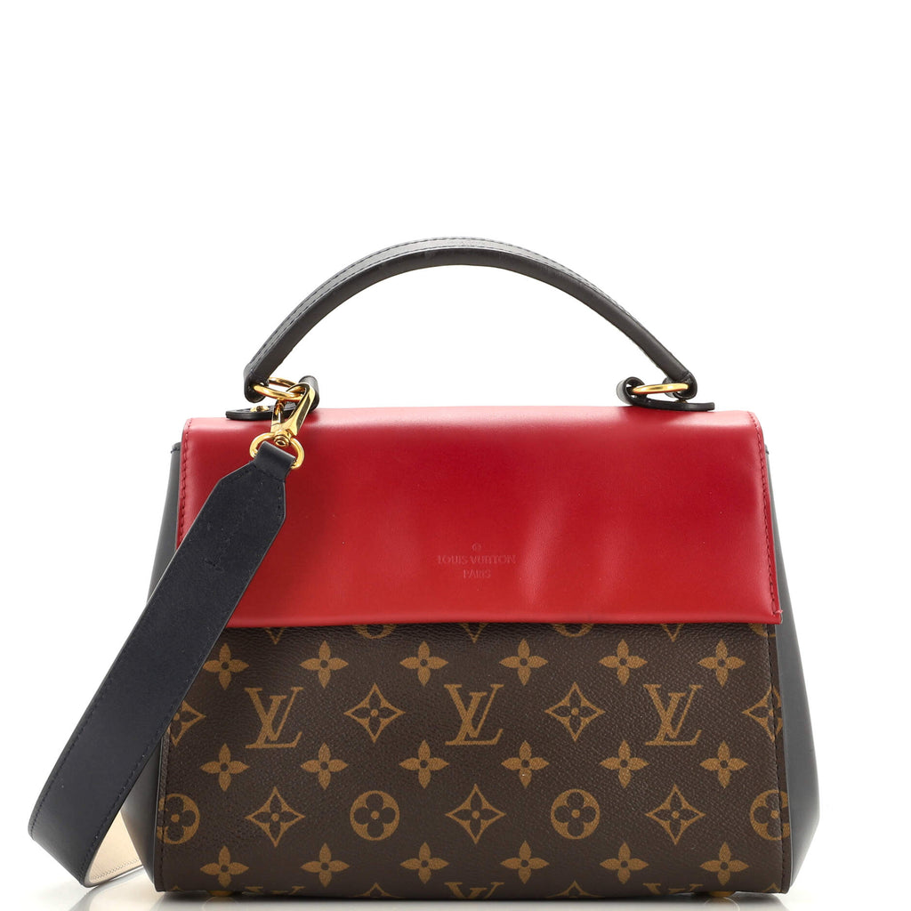 Louis Vuitton Cluny Top Handle Bag Monogram Canvas and Leather BB